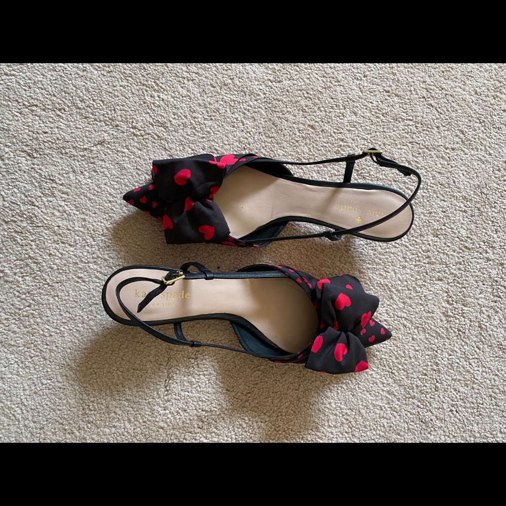 Kate Spade kitten heel